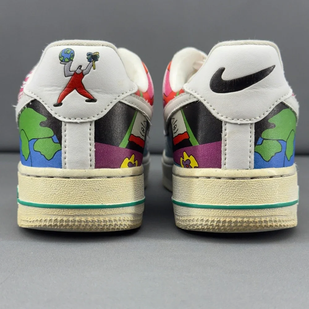 Nike Air Force 1 Flyleather Ruohan Wang Limited Edition CZ3990-900 Kids Size 4.5